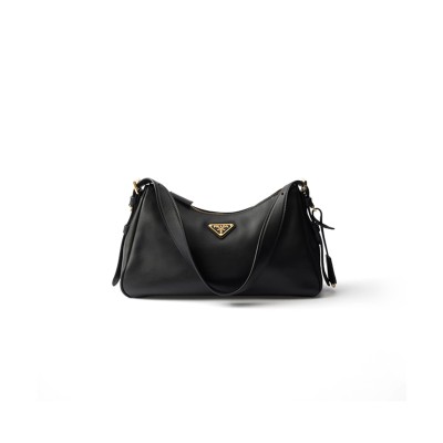 PRADA AIMÉE MEDIUM LEATHER SHOULDER BAG 1BC229 (31*18*10cm) 